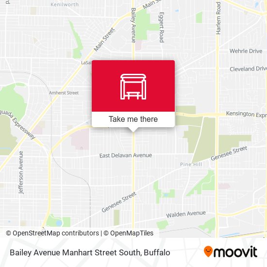 Mapa de Bailey Avenue Manhart Street South