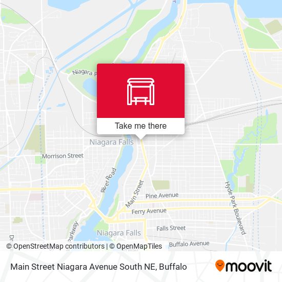 Main Street Niagara Avenue South NE map