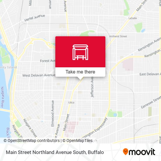Main Street Northland Avenue South map