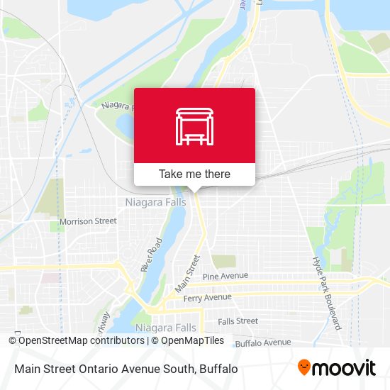 Main Street Ontario Avenue South map
