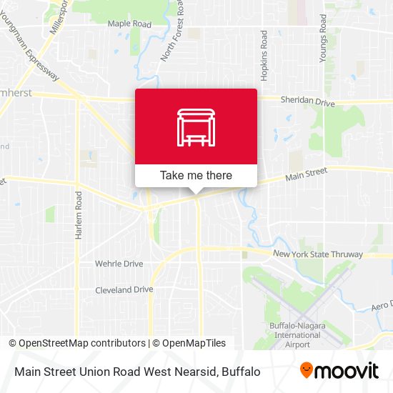 Main Street Union Road West Nearsid map