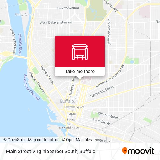 Mapa de Main Street Virginia Street South
