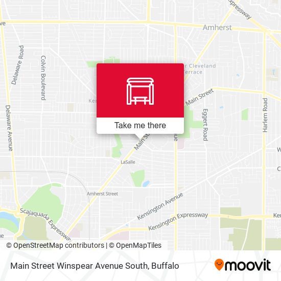 Main Street Winspear Avenue South map