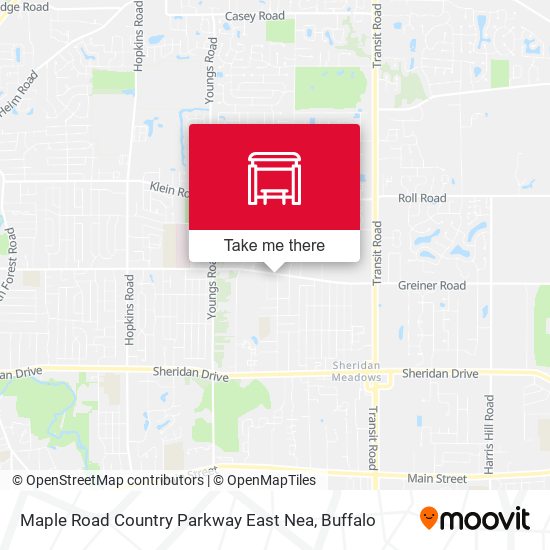 Maple Road Country Parkway East Nea map