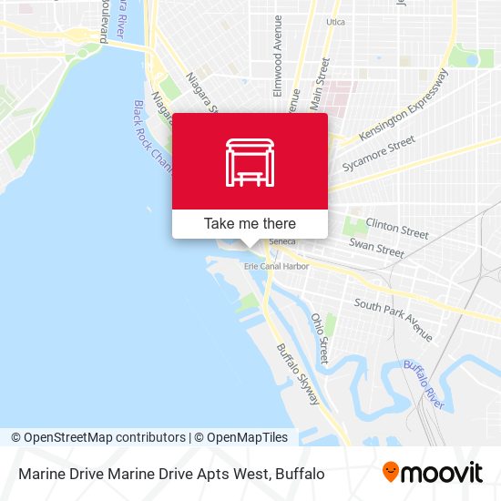 Marine Drive Marine Drive Apts West map