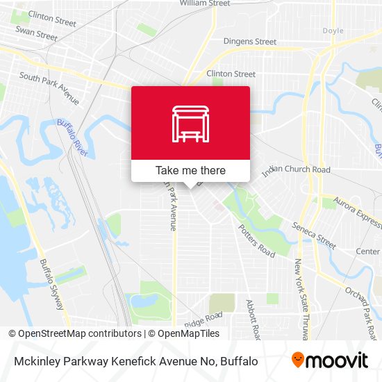 Mckinley Parkway Kenefick Avenue No map