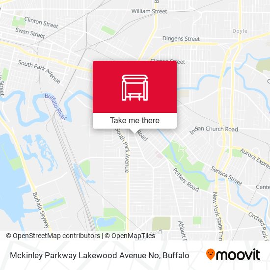 Mckinley Parkway Lakewood Avenue No map