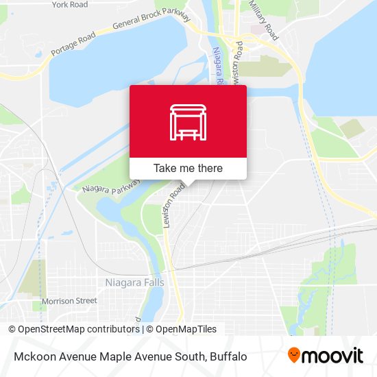 Mckoon Avenue Maple Avenue South map