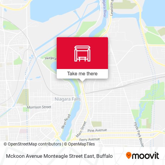 Mckoon Avenue Monteagle Street East map