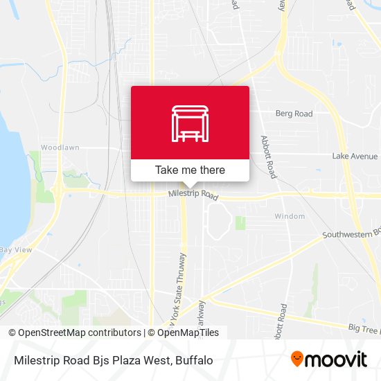 Milestrip Road Bjs Plaza West map