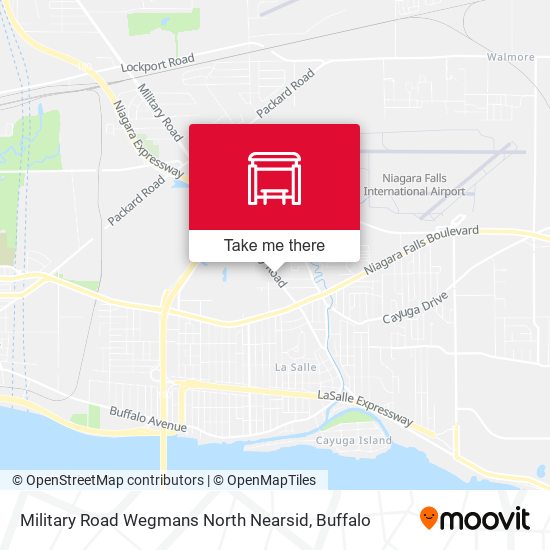 Mapa de Military Road Wegmans North Nearsid