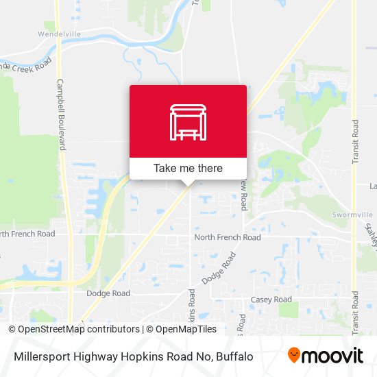 Millersport Highway Hopkins Road No map