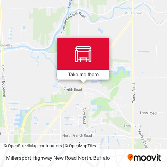 Mapa de Millersport Highway New Road North
