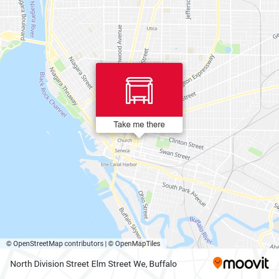 North Division Street Elm Street We map
