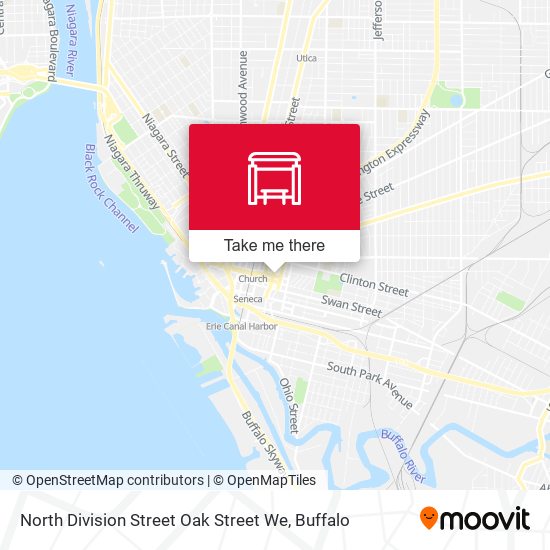 North Division Street Oak Street We map