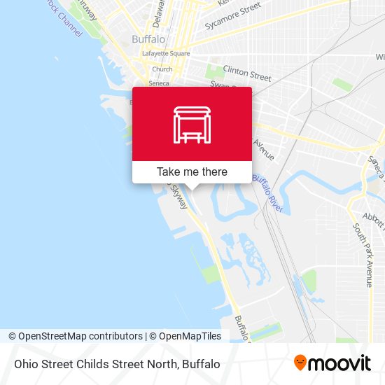 Ohio Street Childs Street North map