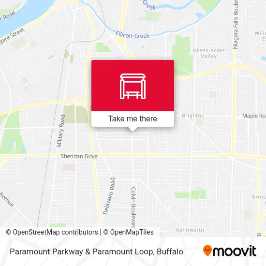 Paramount Parkway & Paramount Loop map