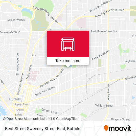 Best Street Sweeney Street East map