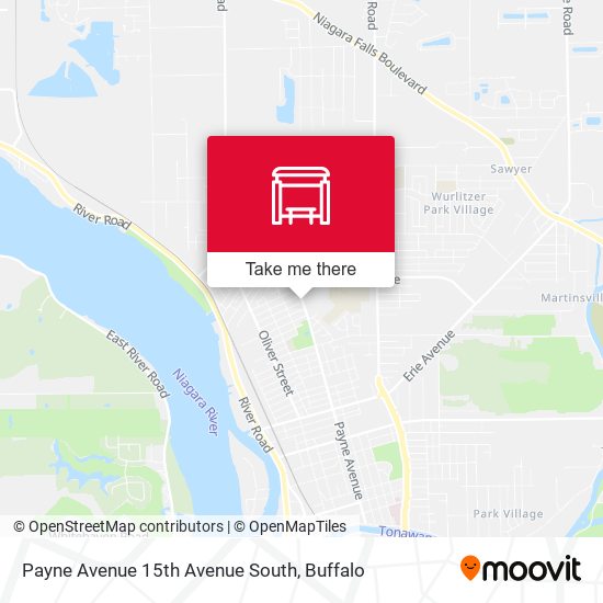 Mapa de Payne Avenue 15th Avenue South