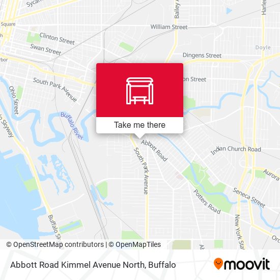 Mapa de Abbott Road Kimmel Avenue North