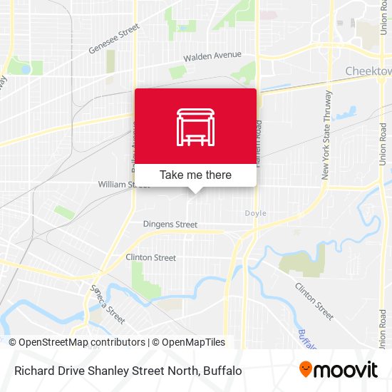 Richard Drive Shanley Street North map