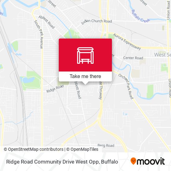 Mapa de Ridge Road Community Drive West Opp