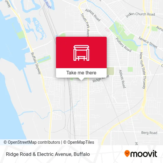 Ridge Road & Electric Avenue map