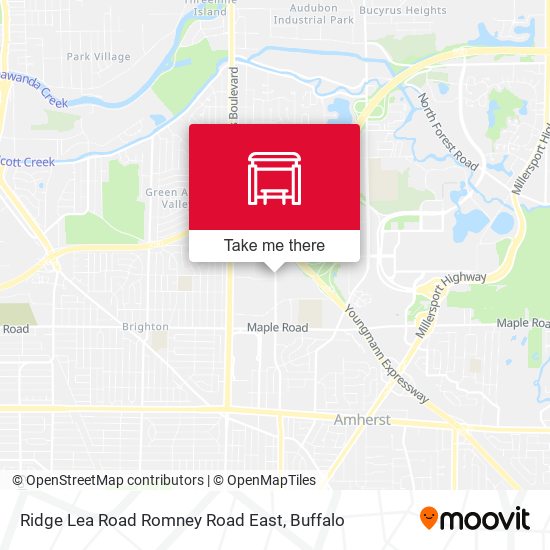 Ridge Lea Road Romney Road East map