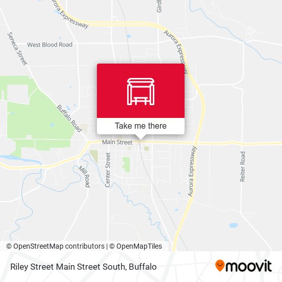 Riley Street Main Street South map