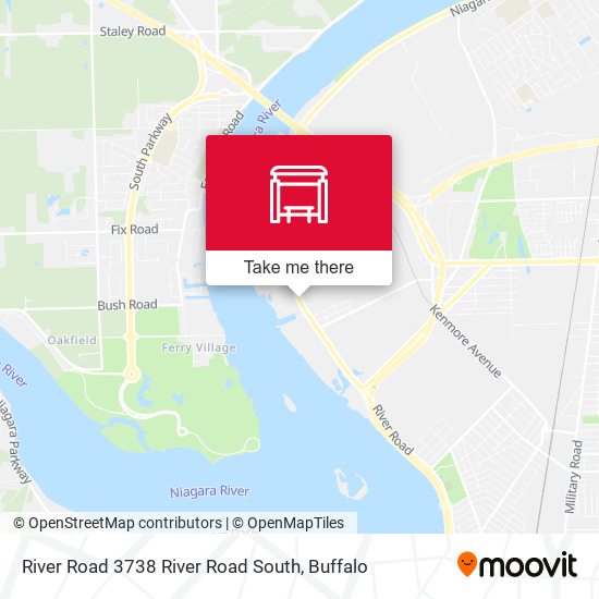 Mapa de River Road 3738 River Road South