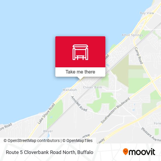 Mapa de Route 5 Cloverbank Road North