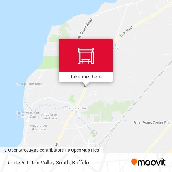 Route 5 Triton Valley South map