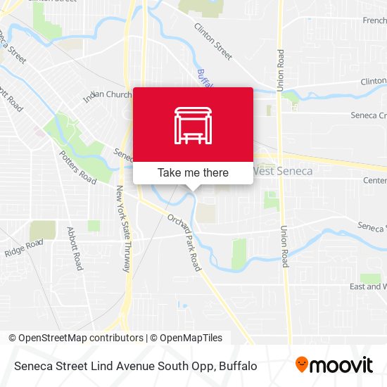 Seneca Street Lind Avenue South Opp map