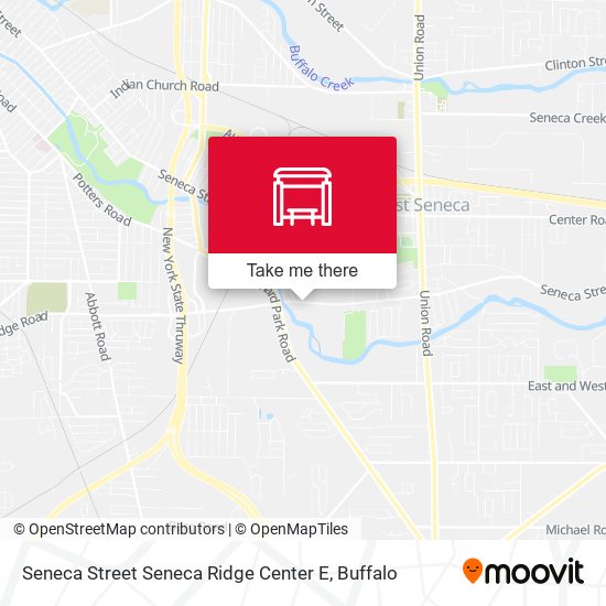 Seneca Street Seneca Ridge Center E map