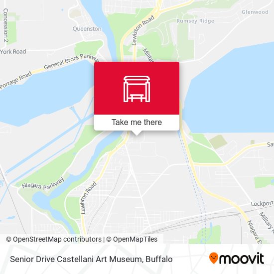 Mapa de Senior Drive Castellani Art Museum