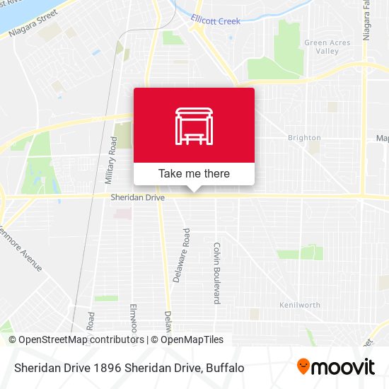 Sheridan Drive 1896 Sheridan Drive map