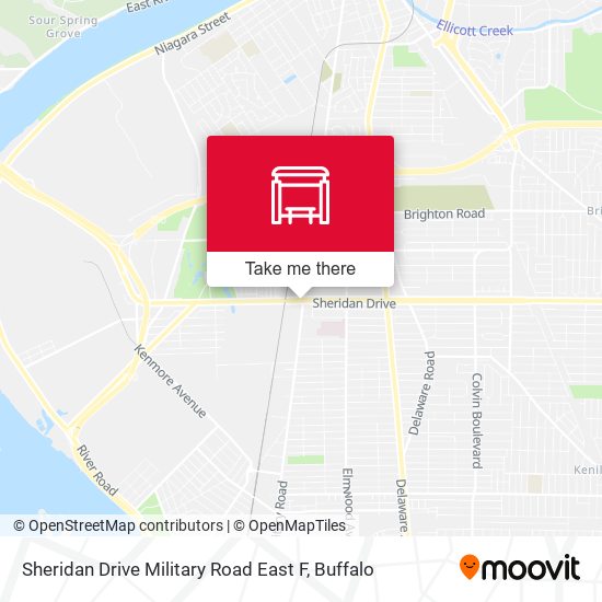 Sheridan Drive Military Road East F map