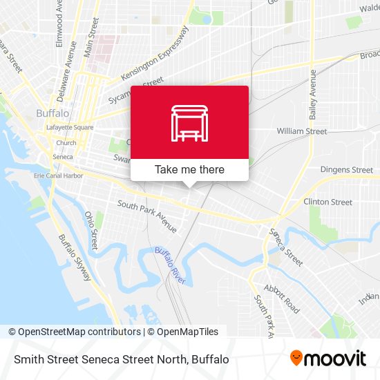 Smith Street Seneca Street North map