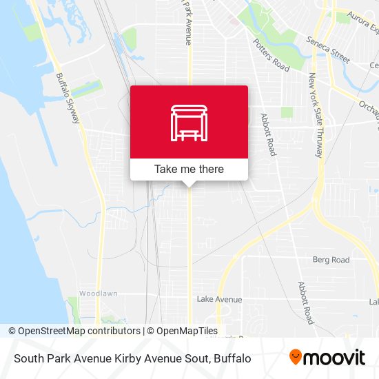 South Park Avenue Kirby Avenue Sout map