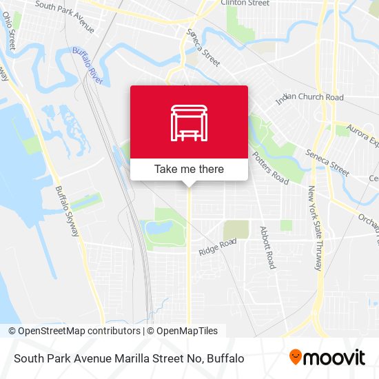 South Park Avenue Marilla Street No map