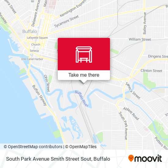 South Park Avenue Smith Street Sout map