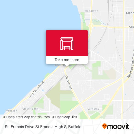 St. Francis Drive St Francis High S map
