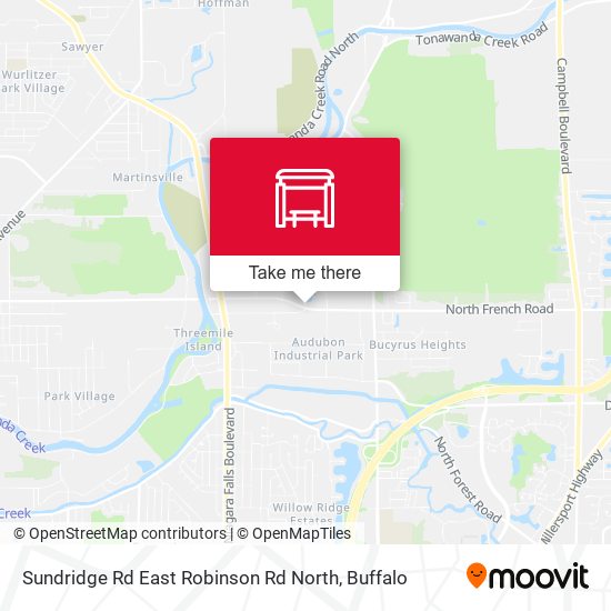 Sundridge Rd East Robinson Rd North map
