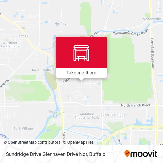 Sundridge Drive Glenhaven Drive Nor map