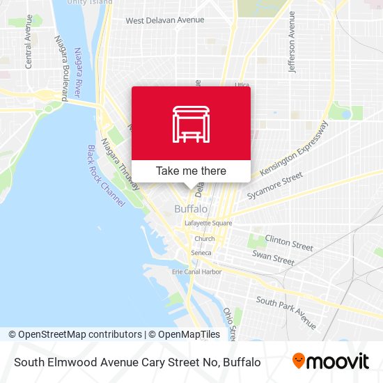 South Elmwood Avenue Cary Street No map