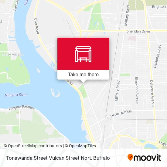 Tonawanda Street Vulcan Street Nort map