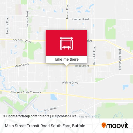Main Street Transit Road South Fars map