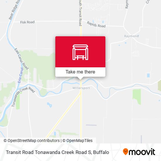 Transit Road Tonawanda Creek Road S map