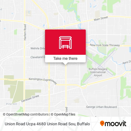 Union Road Ucpa 4680 Union Road Sou map