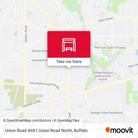 Mapa de Union Road 4681 Union Road North